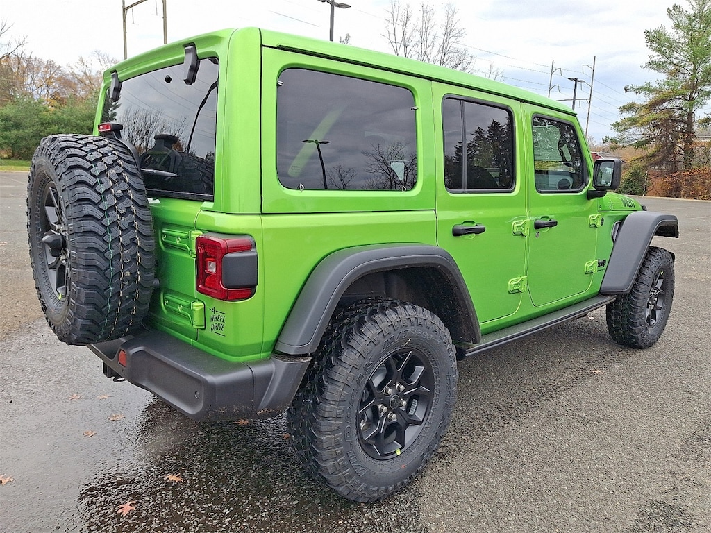 New 2026 Jeep Wrangler 4-DOOR WILLYS Sport Utility