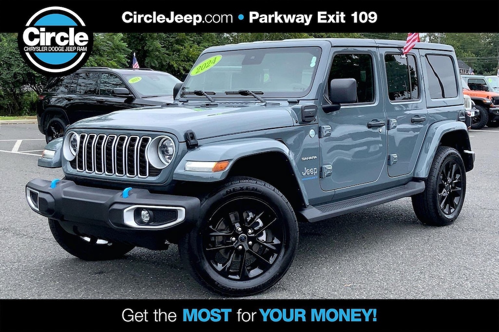 Used 2024 Jeep Wrangler 4xe Sahara SUV