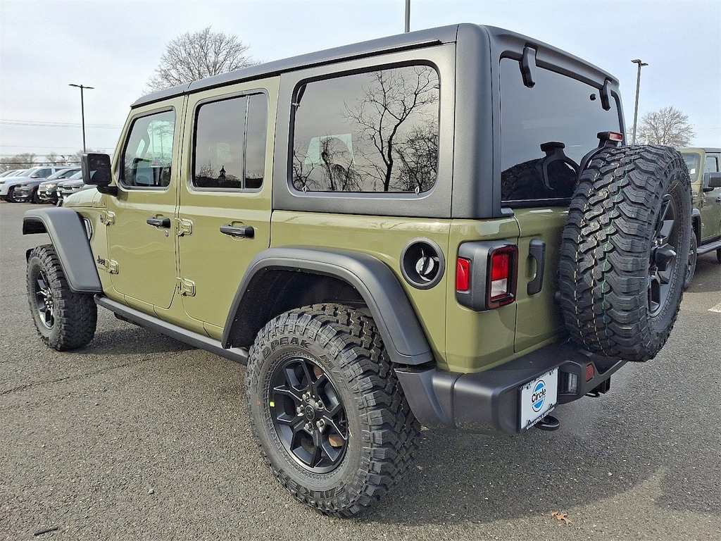 New 2026 Jeep Wrangler 4-DOOR WILLYS Sport Utility
