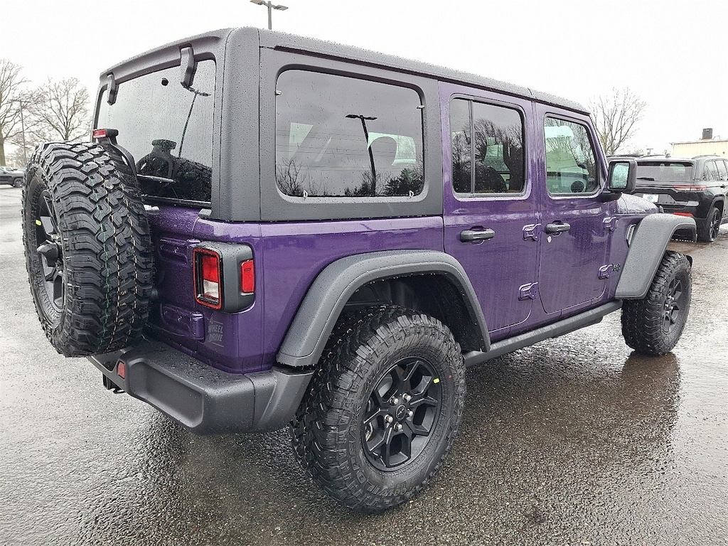 New 2026 Jeep Wrangler 4-DOOR WILLYS Sport Utility