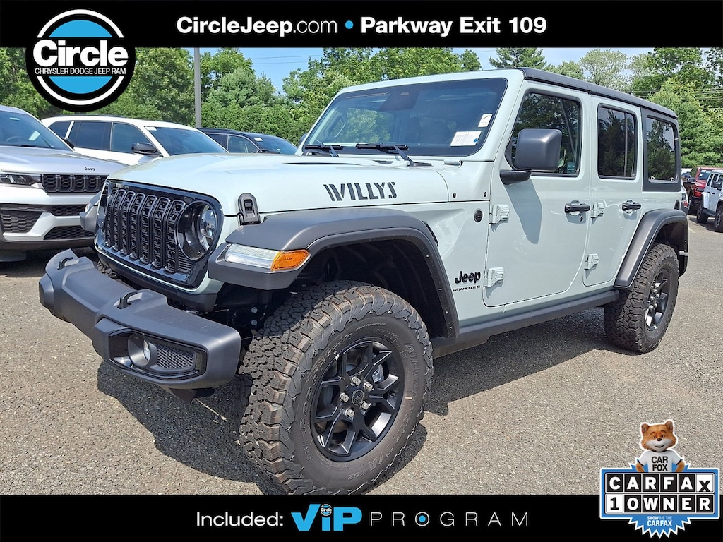 New 2026 Jeep Wrangler 4-DOOR WILLYS Sport Utility