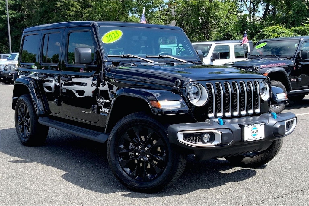 Certified 2023 Jeep Wrangler 4xe Sahara SUV
