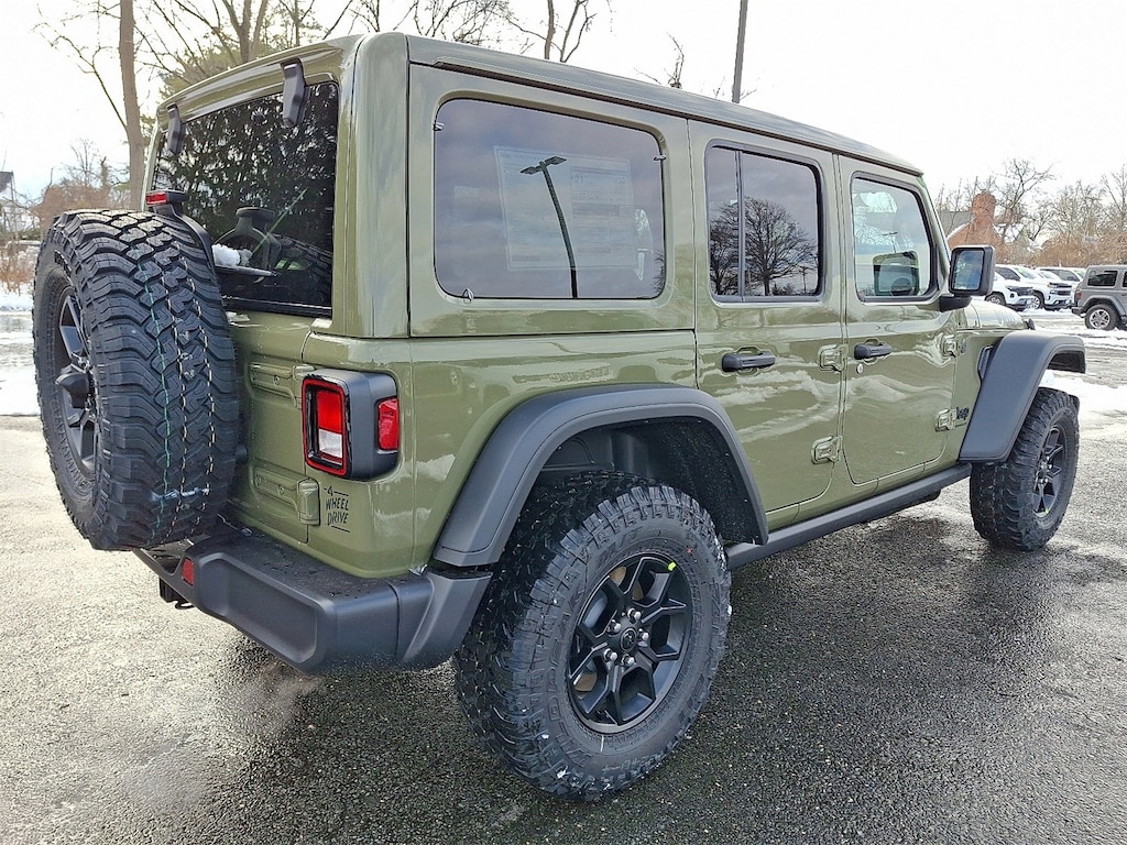 New 2026 Jeep Wrangler 4-DOOR WILLYS Sport Utility
