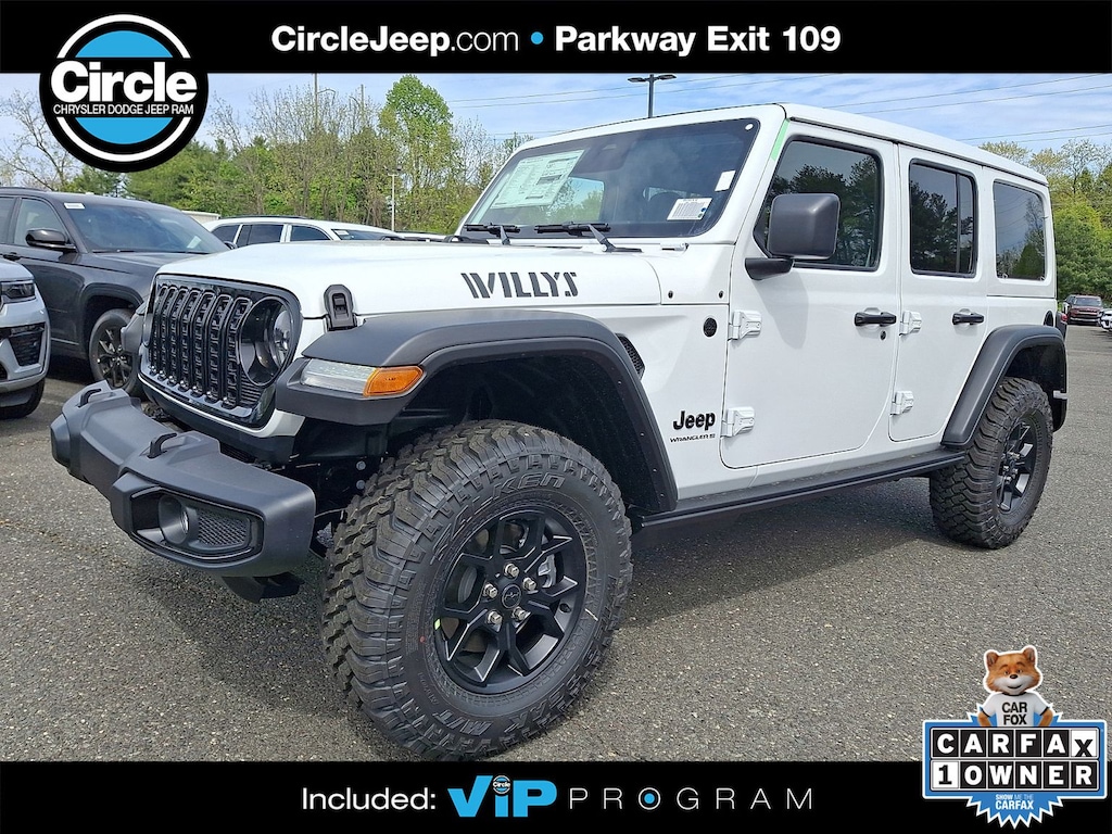 New 2026 Jeep Wrangler 4-DOOR WILLYS Sport Utility