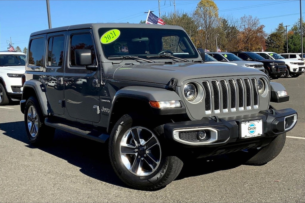 Certified 2021 Jeep Wrangler Unlimited Sahara SUV