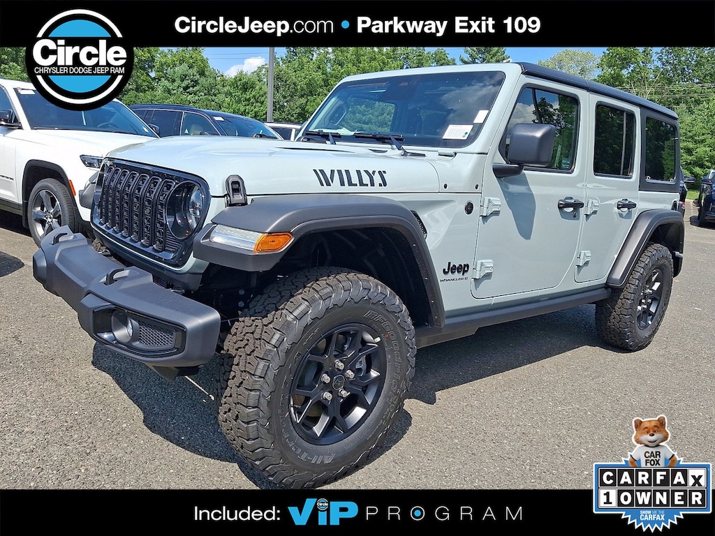 New 2026 Jeep Wrangler 4-DOOR WILLYS Sport Utility
