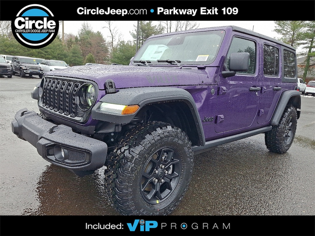 New 2026 Jeep Wrangler 4-DOOR WILLYS Sport Utility