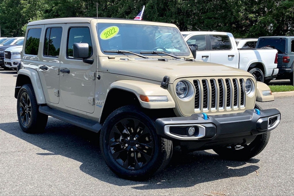 Certified 2022 Jeep Wrangler Unlimited 4xe Sahara SUV