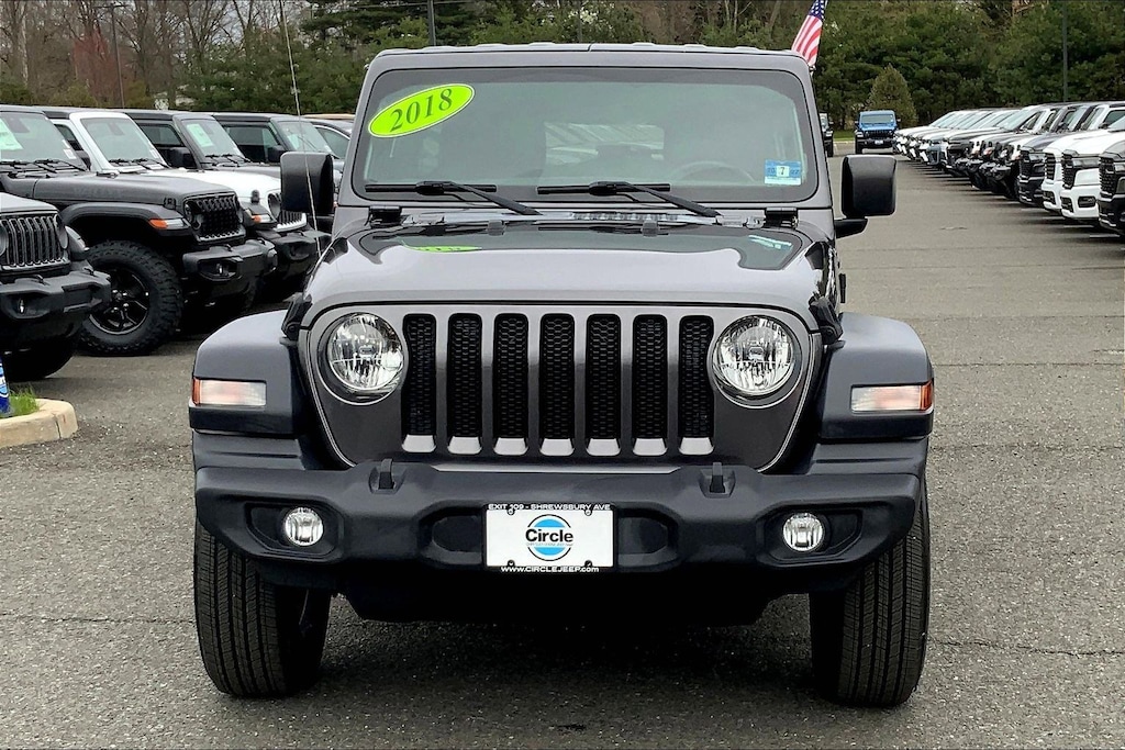 Used 2018 Jeep Wrangler Unlimited Sport 4x4 SUV