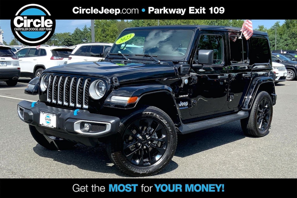 Certified 2023 Jeep Wrangler 4xe Sahara SUV