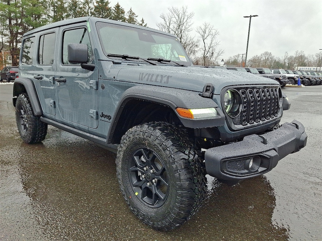 New 2026 Jeep Wrangler 4-DOOR WILLYS Sport Utility