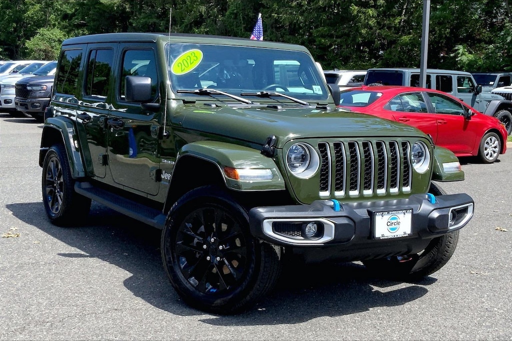 Certified 2023 Jeep Wrangler 4xe Sahara SUV