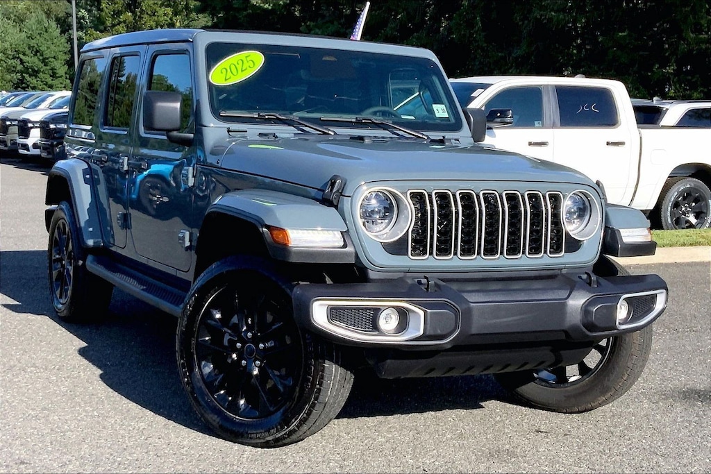 Certified 2025 Jeep Wrangler 4xe Sahara SUV