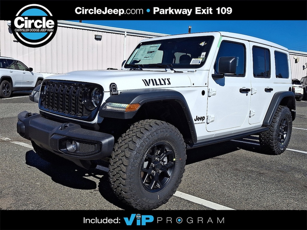 New 2026 Jeep Wrangler 4-DOOR WILLYS Sport Utility