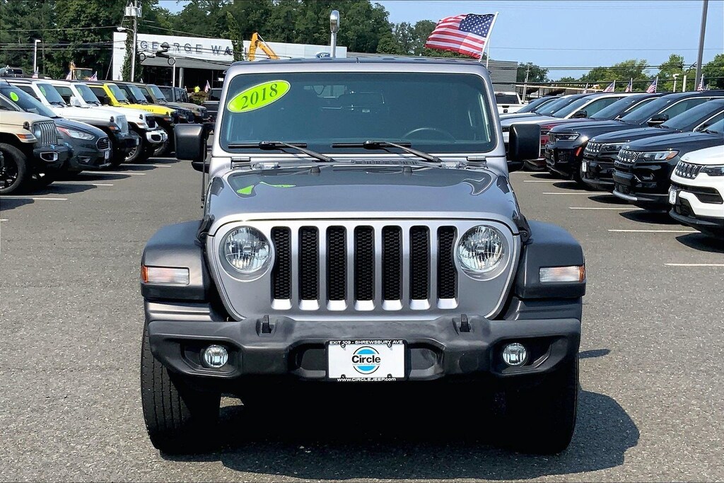 Used 2018 Jeep Wrangler Unlimited Sport 4x4 SUV