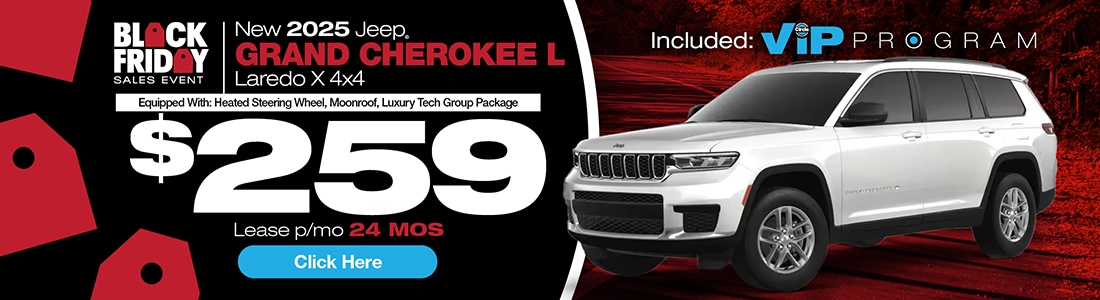 Jeep NJ Dealer Grand Cherokee L Special Offer
