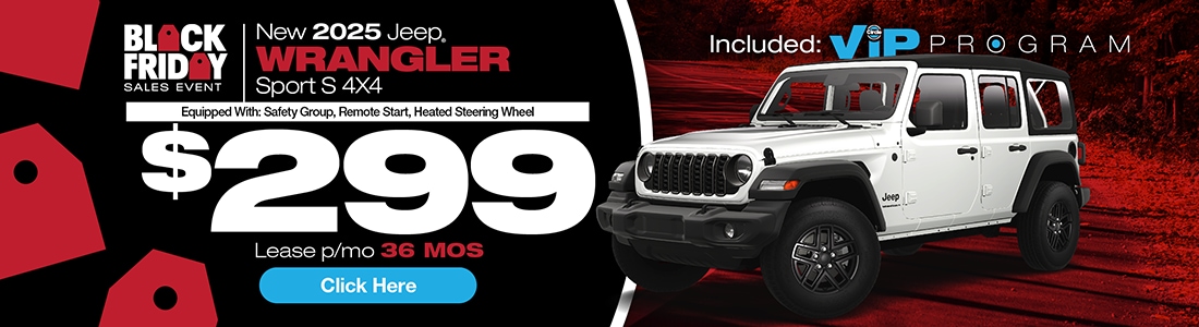 Jeep NJ Dealer Wrangler Special Offer