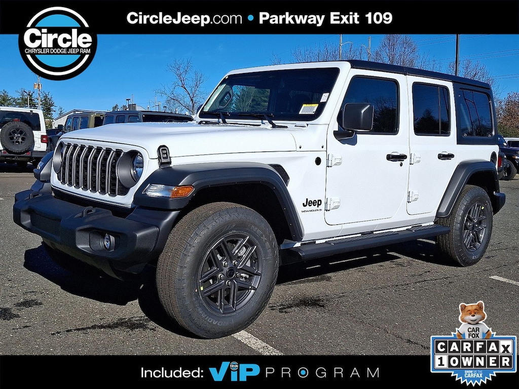 New 2026 Jeep Wrangler 4-DOOR SPORT S Sport Utility