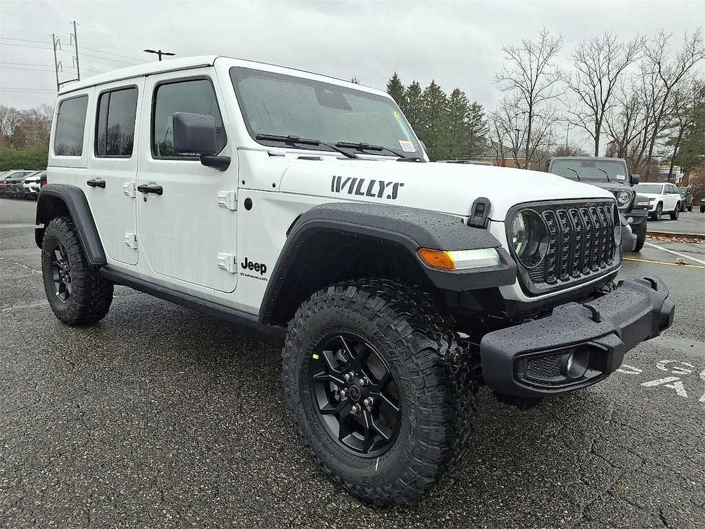 New 2026 Jeep Wrangler 4-DOOR WILLYS Sport Utility