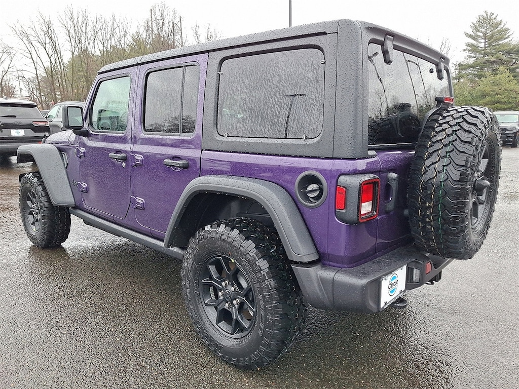 New 2026 Jeep Wrangler 4-DOOR WILLYS Sport Utility