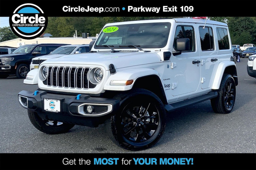 Certified 2024 Jeep Wrangler 4xe Sahara SUV
