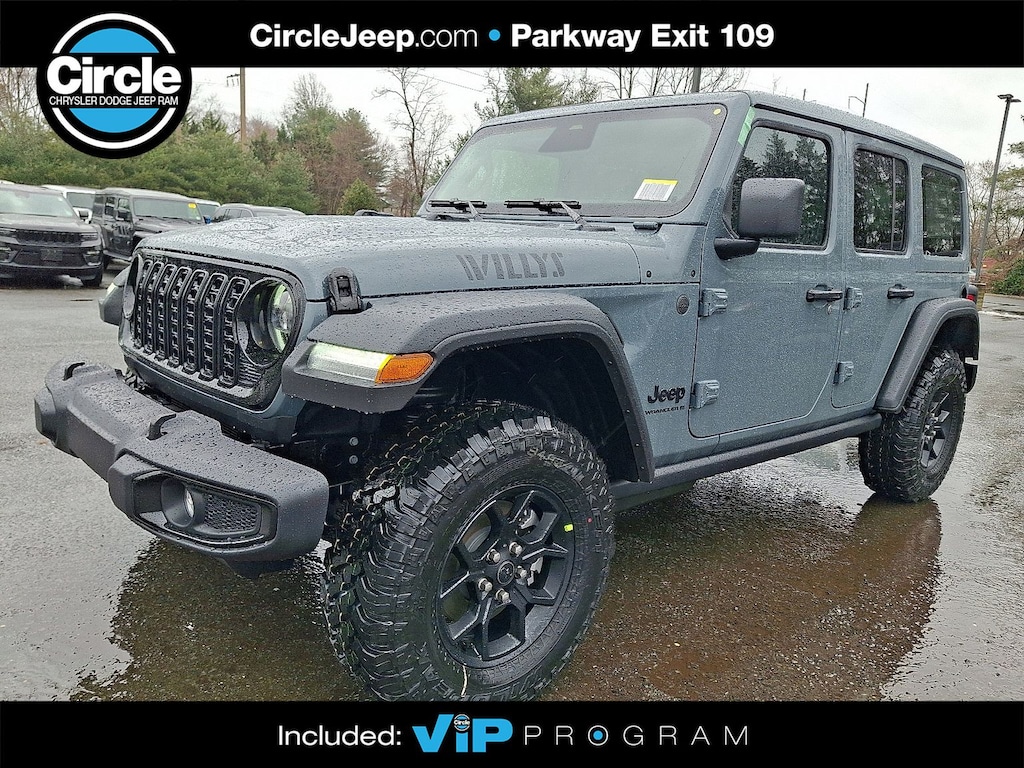 New 2026 Jeep Wrangler 4-DOOR WILLYS Sport Utility