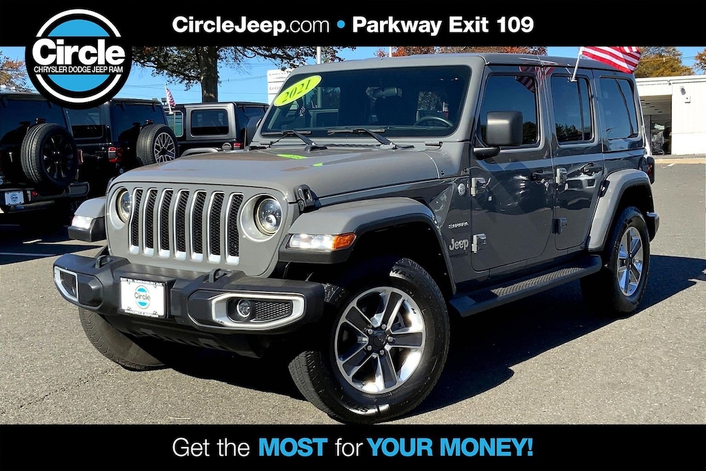 Certified 2021 Jeep Wrangler Unlimited Sahara SUV