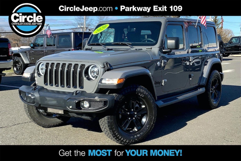 Used 2020 Jeep Wrangler Unlimited Sahara SUV