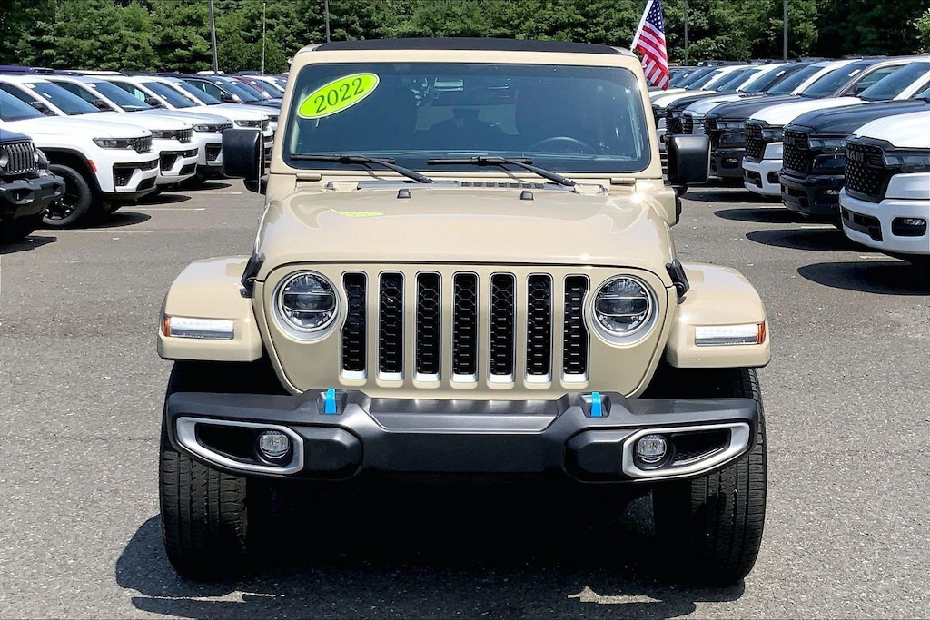 Certified 2022 Jeep Wrangler Unlimited 4xe Sahara SUV