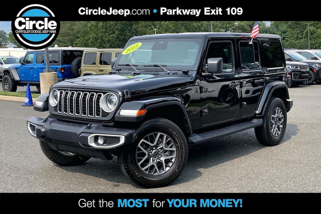 Certified 2025 Jeep Wrangler Sahara SUV