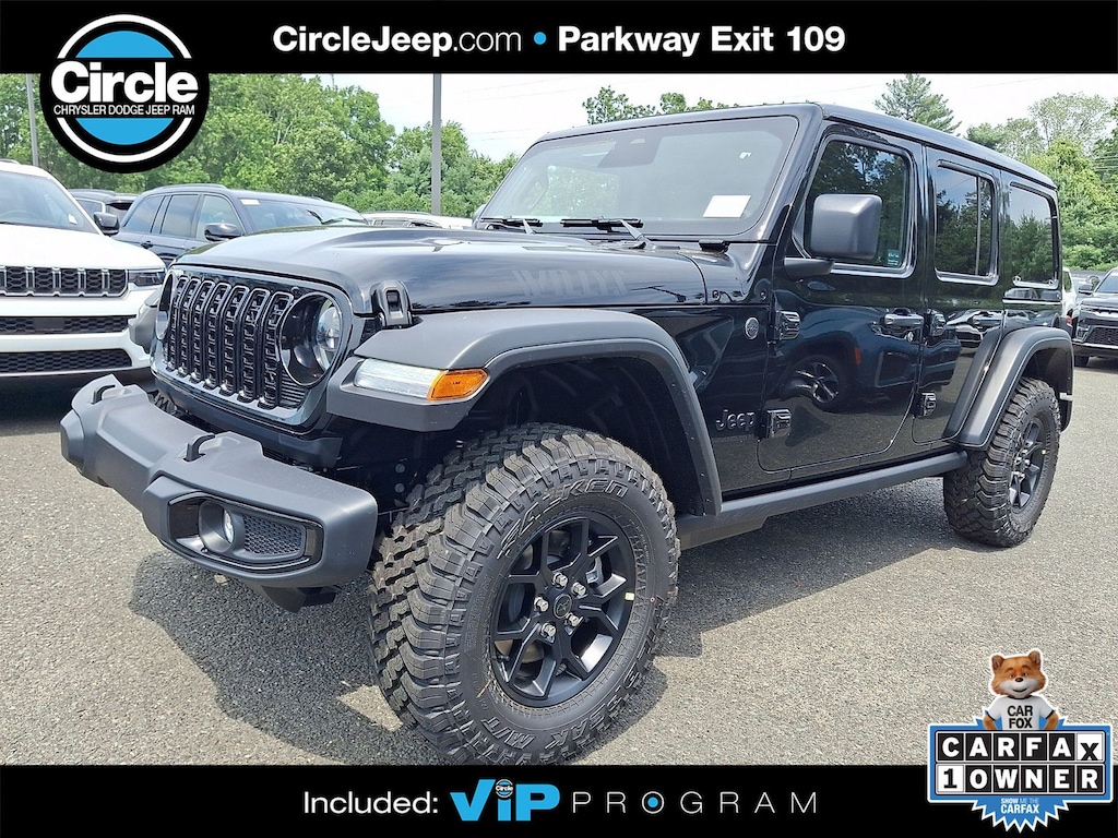 New 2026 Jeep Wrangler 4-DOOR WILLYS Sport Utility