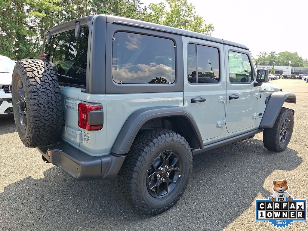 New 2026 Jeep Wrangler 4-DOOR WILLYS Sport Utility
