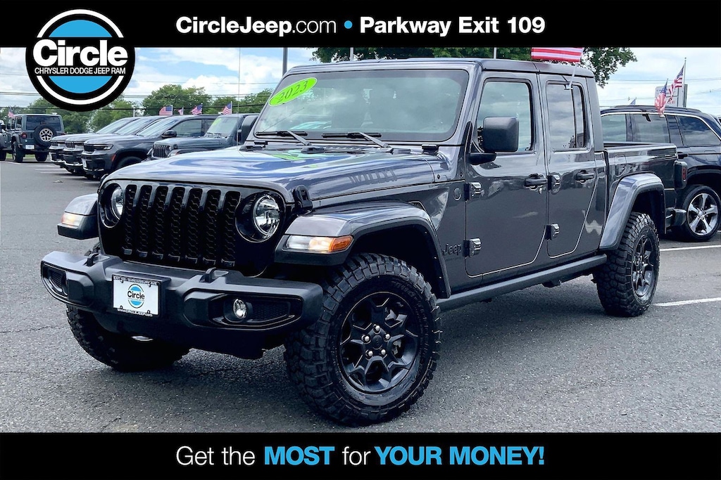 Certified 2023 Jeep Gladiator Sport Truck Crew Cab
