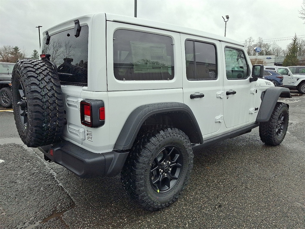 New 2026 Jeep Wrangler 4-DOOR WILLYS Sport Utility
