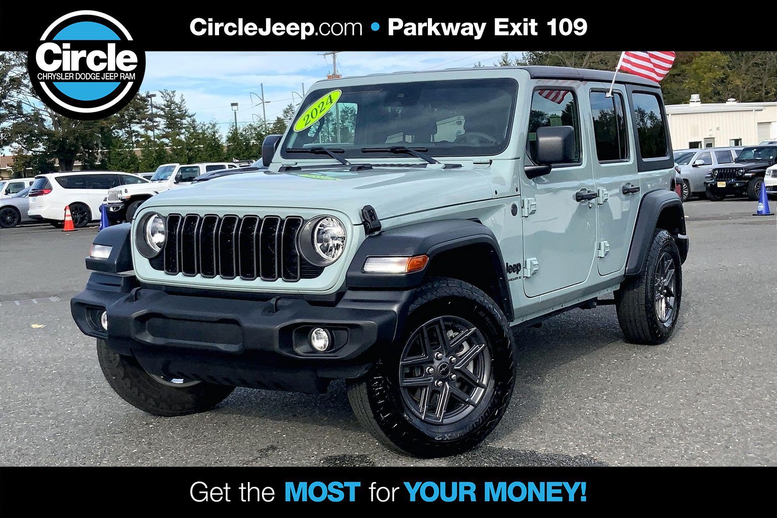 Certified 2024 Jeep Wrangler Sport SUV