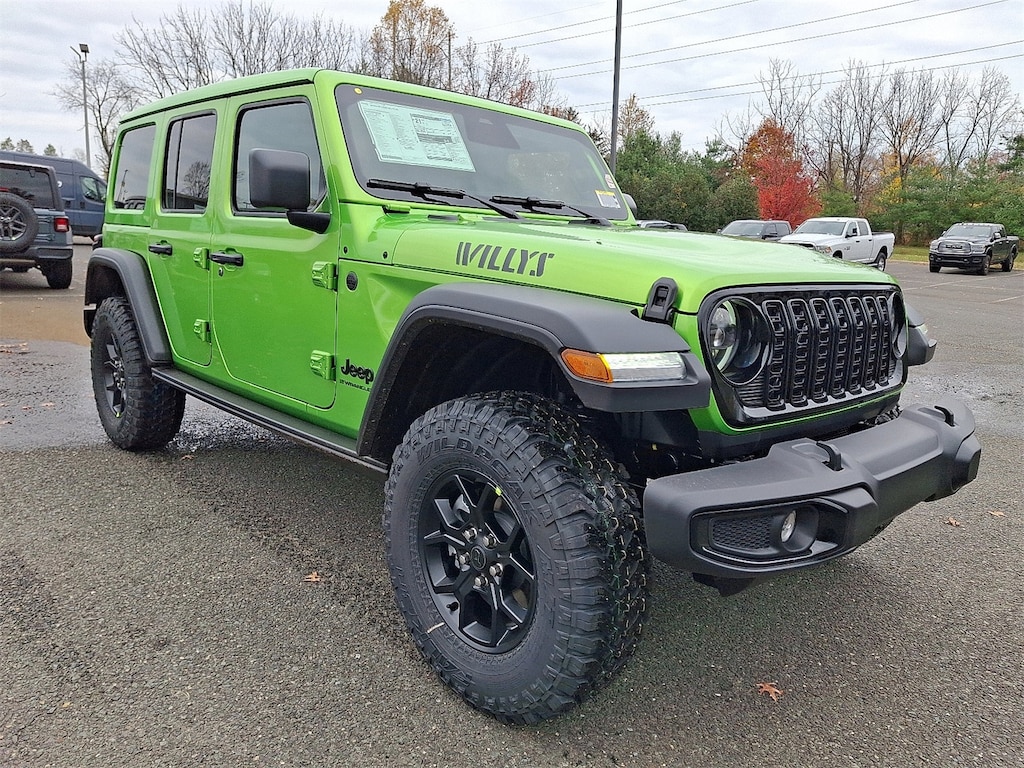 New 2026 Jeep Wrangler 4-DOOR WILLYS Sport Utility