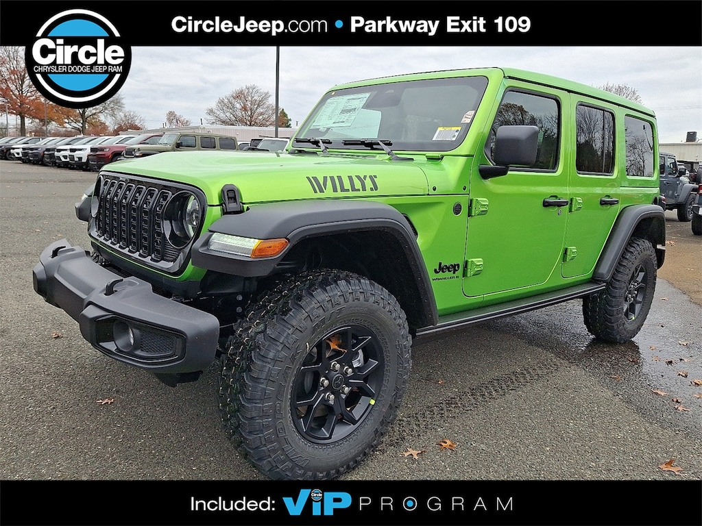 New 2026 Jeep Wrangler 4-DOOR WILLYS Sport Utility