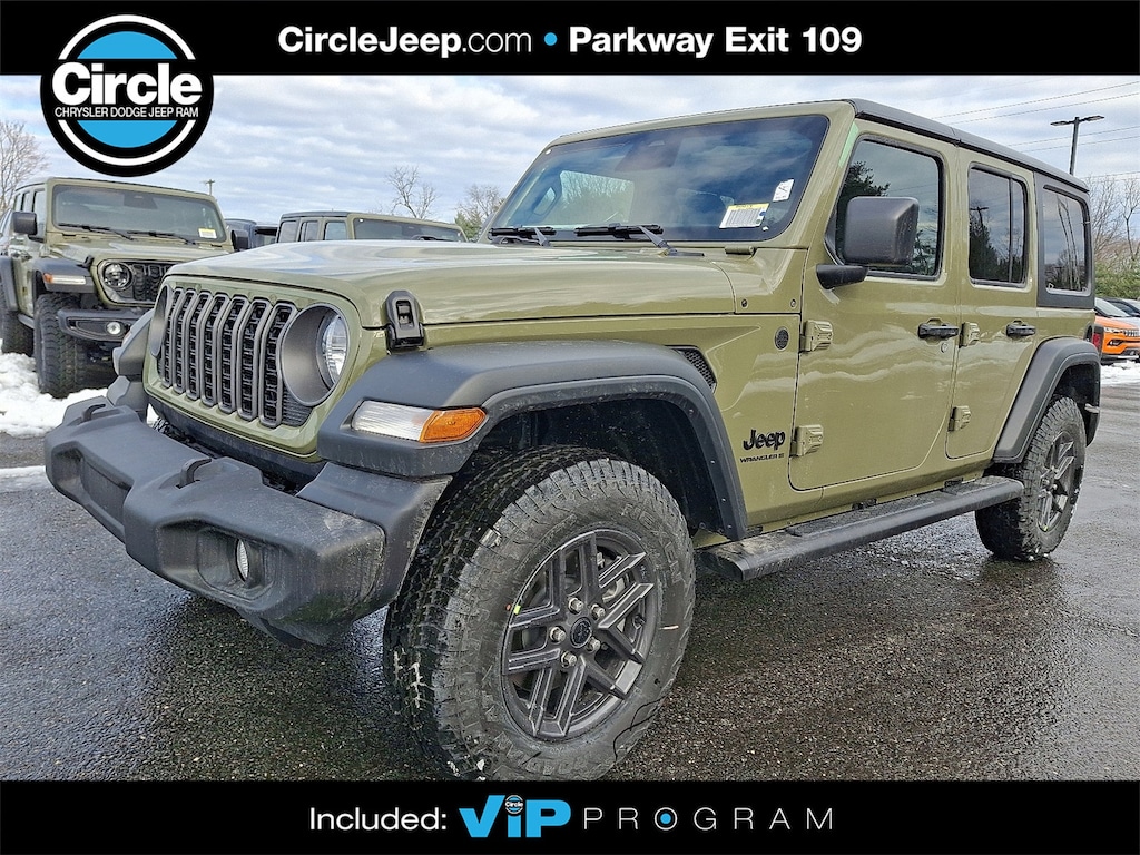 New 2026 Jeep Wrangler 4-DOOR SPORT S Sport Utility