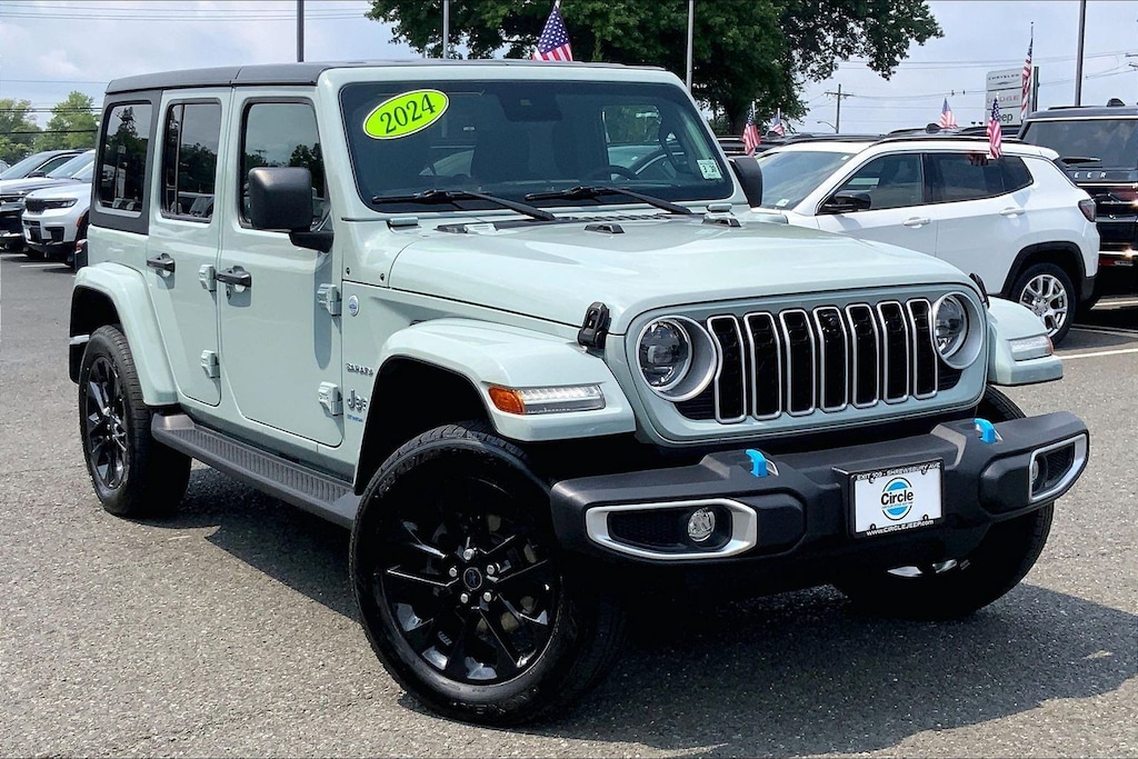 Certified 2024 Jeep Wrangler 4xe Sahara SUV