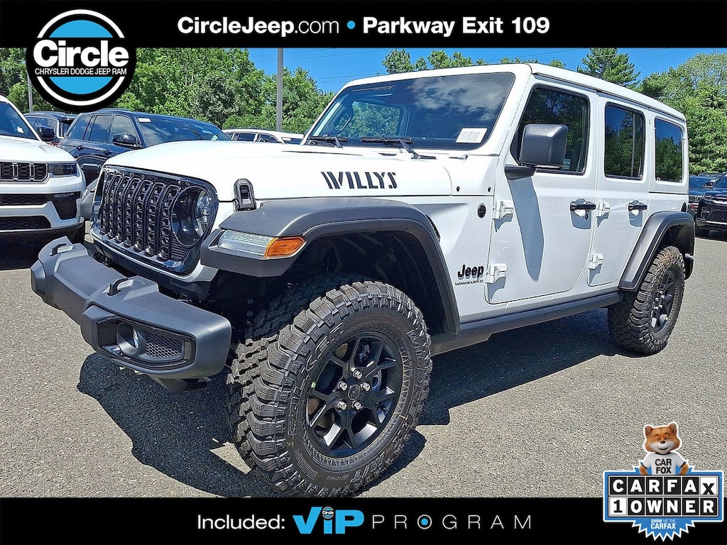 New 2026 Jeep Wrangler 4-DOOR WILLYS Sport Utility