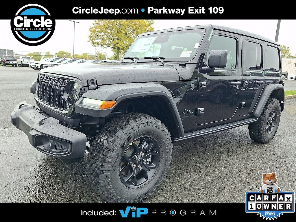 New 2026 Jeep Wrangler 4-DOOR WILLYS Sport Utility
