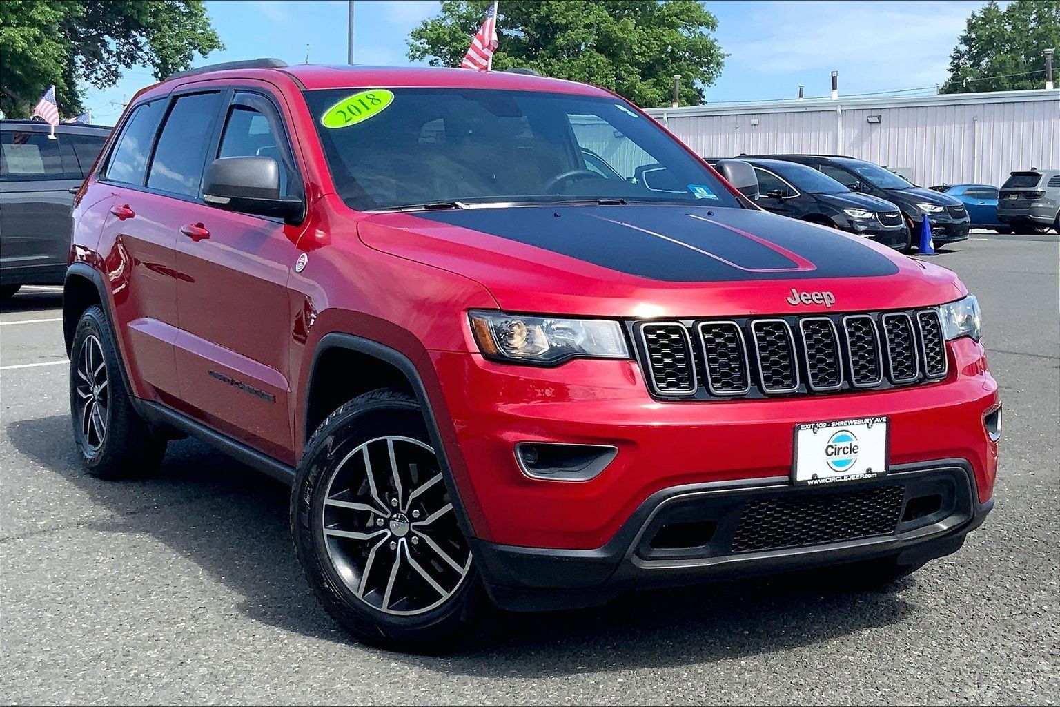 Used 2018 Jeep Grand Cherokee Trailhawk with VIN 1C4RJFLG1JC286263 for sale in Shrewsbury, NJ
