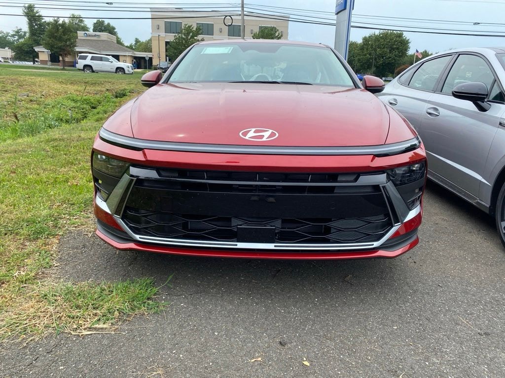 New 2026 Hyundai Sonata Hybrid Blue Sedan