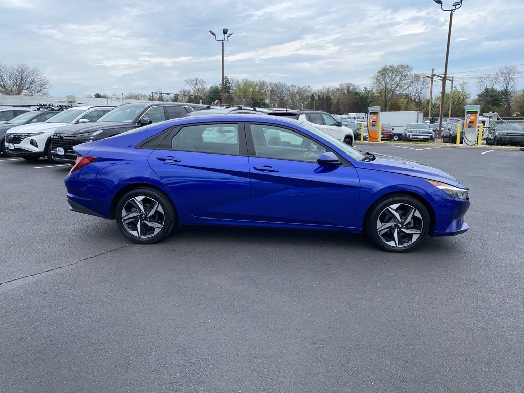 Used 2023 Hyundai Elantra SEL with VIN KMHLS4AG2PU615447 for sale in Shrewsbury, NJ