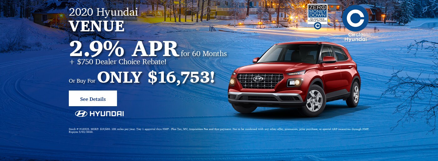 Circle Hyundai New and Used Hyundai Cars in Shrewsbury, serving Freehold