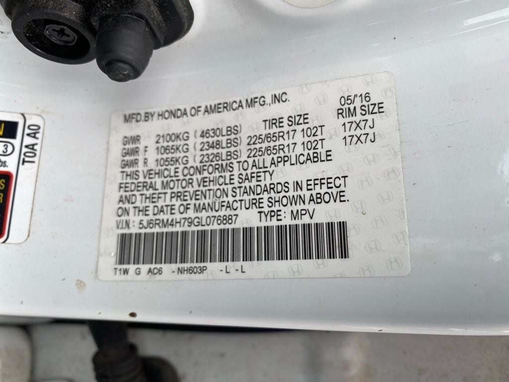 2016 Honda CR-V EX-L - Photo 25