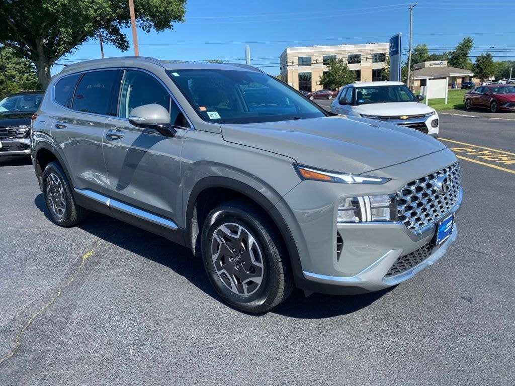 Certified 2023 Hyundai Santa Fe Hybrid Blue SUV