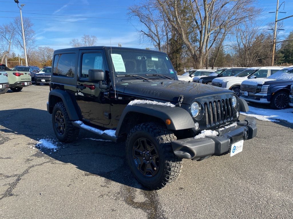 Used 2017 Jeep Wrangler Willys Wheeler SUV