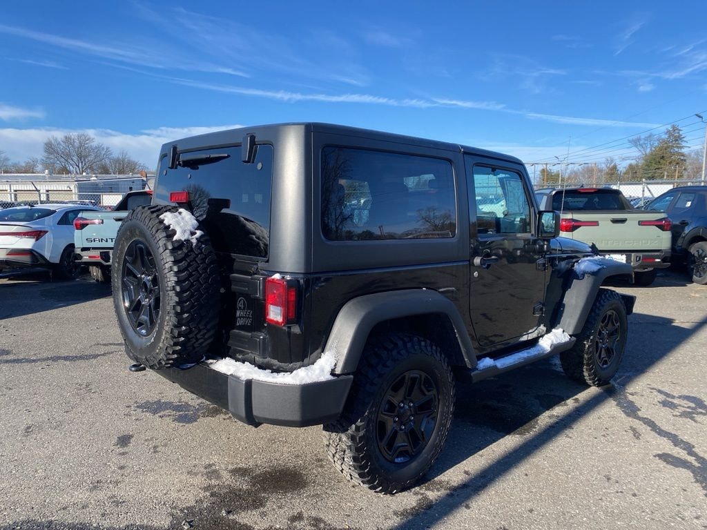 Used 2017 Jeep Wrangler Willys Wheeler SUV
