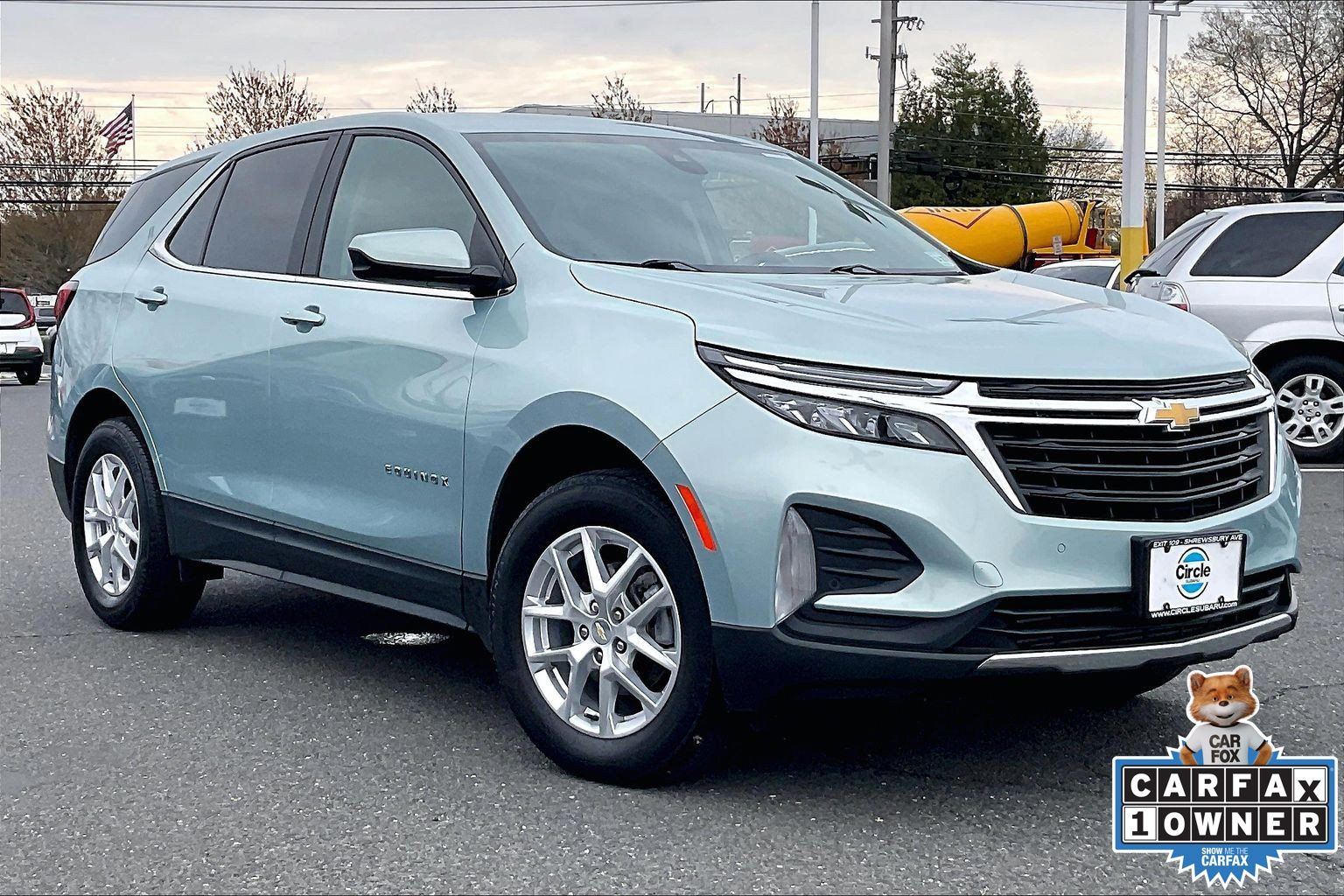 Used 2022 Chevrolet Equinox LT with VIN 2GNAXUEV2N6138284 for sale in Tinton Falls, NJ